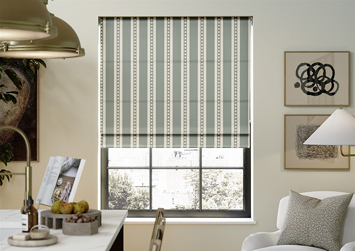 The British Stripe Co. Edgar, Polzeath No.1 - Roman Blind - Image 3